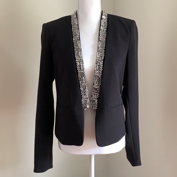 MICHAEL KORS Crystal Embellished Blazer - Picture 3 of 11
